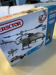 Erector Speed Play Motorized Helicopter 3 Models Set NEW IN BOX