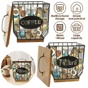 Coffee Pod Holder Large Capacity K Cup Holder Versatile Coffee Pods Organizer·-