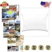 Durable Rectangular Sun Shade Sail 22' x 24' - UV Block & Breathable Fabric