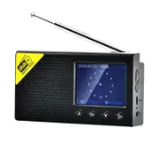 2.4" Portable Dab Dab+ Digital Radio Fm Rechargeable Bluetooth Music Player Lcd
