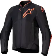 Alpinestars Viper Air V4, textile jacket , color: Black/Neon-Red , size: S