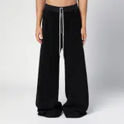 [DRKSHDW] Geth Belas black velvet pants M Black