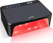 MEKK Professional UV LED Nail Lamp,Luxury Cordless UV Light for Gel Nails with Red Light Skincare,4+2 Timer Modes,57 LED Beads Nail Dryer for Gel- Salon & Home