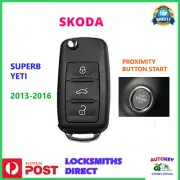 SKODA SUPERB YETI PROXIMITY KEY 2013 2014 2015 2016