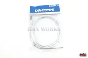 Genuine Dia-Compe BMX Brake Cable Rear White - Old School Retro BMX