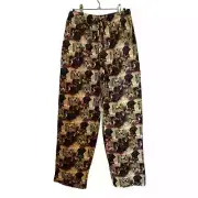 Ocean & Coast NWT Brown with Black Labrador Dog Design Small Men's PJ Pant