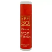 Hampton Sun Mineral Sport Lip Balm SPF 30 by Hampton Sun for Unisex - 0.15 o...