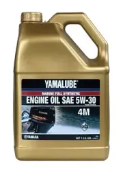 Yamalube 5W-30 Outboard Full Synthetic 4M FC-W Engine Oil Gallon LUB-05W30-FC-04