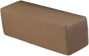 Generic Arm Rest Pillow Armrest High Density Foam with Removable Pillowcase Cushion Pad for Couch Armchair Home Bedroom Working, Brown