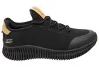 Skechers Mens Comfortable Bobs Sport Geo City Dapper Memory Foam Shoes - Rubber