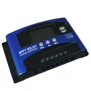 50A Solar Panel Charge Controller 12V 24V Regulator Auto Dual USB Mppt