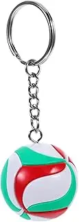 SUPVOX Volleyball Keyring Sports Ball Pendant for School Outdoor Events Stylish Backpack Charm present for Students and Sports Enthusiasts Quality Craftsmanship and Detail