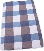 Anneome Queen Size Mattress Toer Waterproof Pad Reusable Cotton Bed Pad for Kids Elderly Women Washable Pee Protection Mat