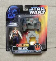 Star Wars POTF Han Solo With Smuggler Flight Pack
