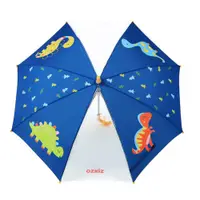 在飛比找PChome24h購物優惠-韓國 OZKIZ-超輕量兒童安全雨傘-七彩恐龍