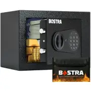 Fireproof Safe Box with Sensor Light & Fireproof Bag, Money Safe Box with Dig...