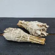 California White Sage Smudge Stick Mini pack of 2