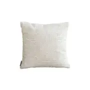 SOGA 50CM Gray Geometric Plush Throw Pillow
