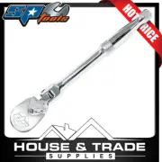 SP Tools Ratchet 1/4"Dr Flex Head 90 Teeth 159mm SP21365