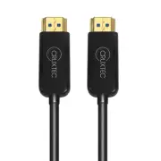 Cruxtec HDMI 2.0 Male to Male Ultra-HD Optical Fiber Cable - 20m