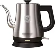 1L/35OZ Electric Kettle, Stainless Steel Gooseneck Water Boiler, Tea Kettle with Ergonomic Handle, Creative Coffee Kettle