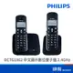 PHILIPS 飛利浦 DCTG1862 中文顯示數位雙子機 2.4GHz