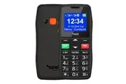Opel Mobile Lite 5 (Dual Sim, Keypad w/Charging Cradle, OML524B) - Black