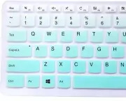 Cover Skin for Lenovo Yoga 710 14" Yoga 710 15.6" 15" Flex 4 Silicone Keyboard C