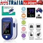 Heart Rate Monitor Oximeter LED Blood Oxygen SpO2 Finger Pulse Saturation Meter