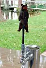 Figural Standing Brown Grizzly Bear home bar kegerator beer tap handle