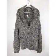 Bottega Veneta Chunky Alpaca Knitwear Cardigan in Multicolor BNWT M