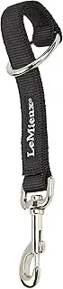 LeMieux Hook & Loop Strap - Black - Tough Nylon with Solid Metal Fittings - One Size