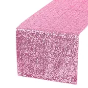 Pink Sequin Table Runner 30x275cm