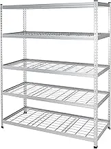 Amazon Basics Heavy Duty Shelving Double-Post Steel Wire Shelf - 1.5 x 0.6 x 1.9 meters