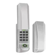 Garage Door Keypad Fingerprint Lock 877MAX 315/390MHZ Wireless Keypad Remote Control Garage Door Ope Photo Color