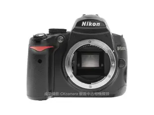 成功攝影 Nikon D5000 Body + AF-S DX 16-85mm F3.5-5.6 G ED VR 中古二手 1290萬畫素 一機一鏡組 保固七天