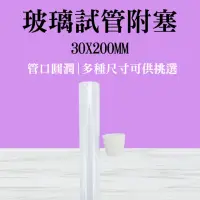 在飛比找momo購物網優惠-【MASTER】透明玻璃瓶 2入 平口試管 100ml 樣本