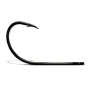 25PK VMC Value Pack 7116CB Size Coastal Black Wide Gap Octopus Hooks