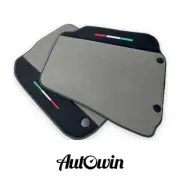 AutoWin Brand Gray Floor Mats For 812 Superfast with Alcantara Leather (for: Ferrari)