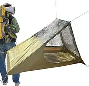 Acunny Camping Tent 1 Person, Compact Tent - Compact Backpack Tent 1 Person | Tailgating Bags, Survival Accessories, Safety Equipment for Outdoor Hiking, Picnic Travel