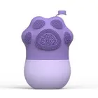 purple With brush Soft Silicone Ice Face Roller Professional Face Eye Ice