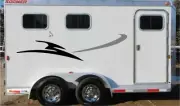 Horse Trailer Graphics Swooshes Decal Stickers Graphics Vinyl Equestrian Decals