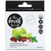 The Broth Sisters Vegetable Sipping Broth Bags 2pk - Vietnamese Pho