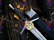 Witcher 3 Sword Of Geralt With Renfri's Brooch Netflix Edition Swords w Scabbard