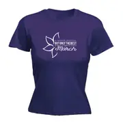 March Birthday All Women Are Created Equal - Funny Novelty Womens T-Shirt T Shirt Tshirt