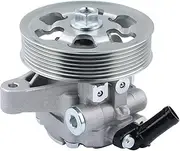 FEIDKS Power Steering Pump w/Pulley Compatible with Acura RSX 2.0L TSX 2.4L Honda Accord CR-V Element 2002-2011 Replace# 21-5419, 56110-PNB-A03