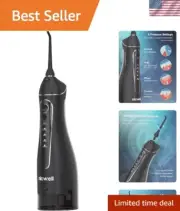 Water Dental Flosser Teeth Pick - Portable Cordless Oral Irrigator 300ML Rech...