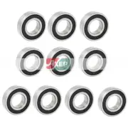 A● 10 Pcs 6003RS 17 x35 x 10mm Roller-Skating Deep Groove Ball