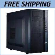 Compact N200 Mini Tower: Stylish Case with Liquid Cooling & High Expandability