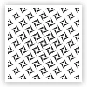 Pattern #19 Stencil - Choose a Size - Laser-Cut Reusable Plastic